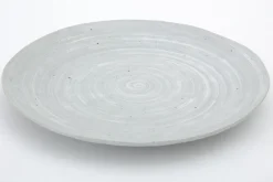 Outlet Flamant Alanah, Bord, Keramiek, Grijs, 27Cm