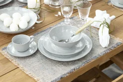 Outlet Flamant Alanah, Kom, Keramiek, Grijs