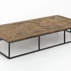 Discount Flamant Archy, Salontafel, Rechthoekig, Hout En Metaal