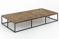 Discount Flamant Archy, Salontafel, Rechthoekig, Hout En Metaal