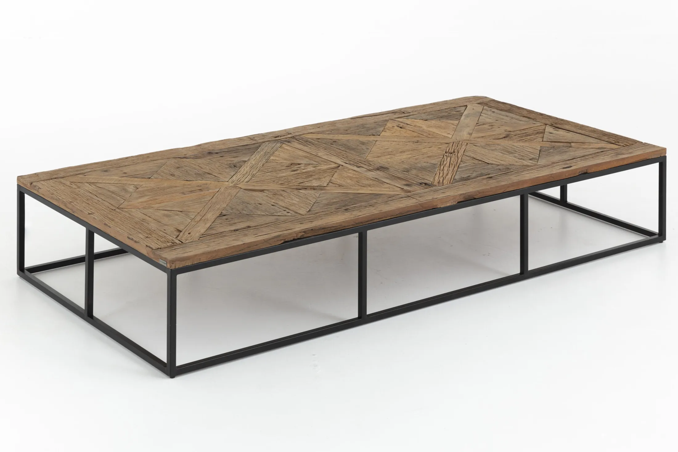 Discount Flamant Archy, Salontafel, Rechthoekig, Hout En Metaal