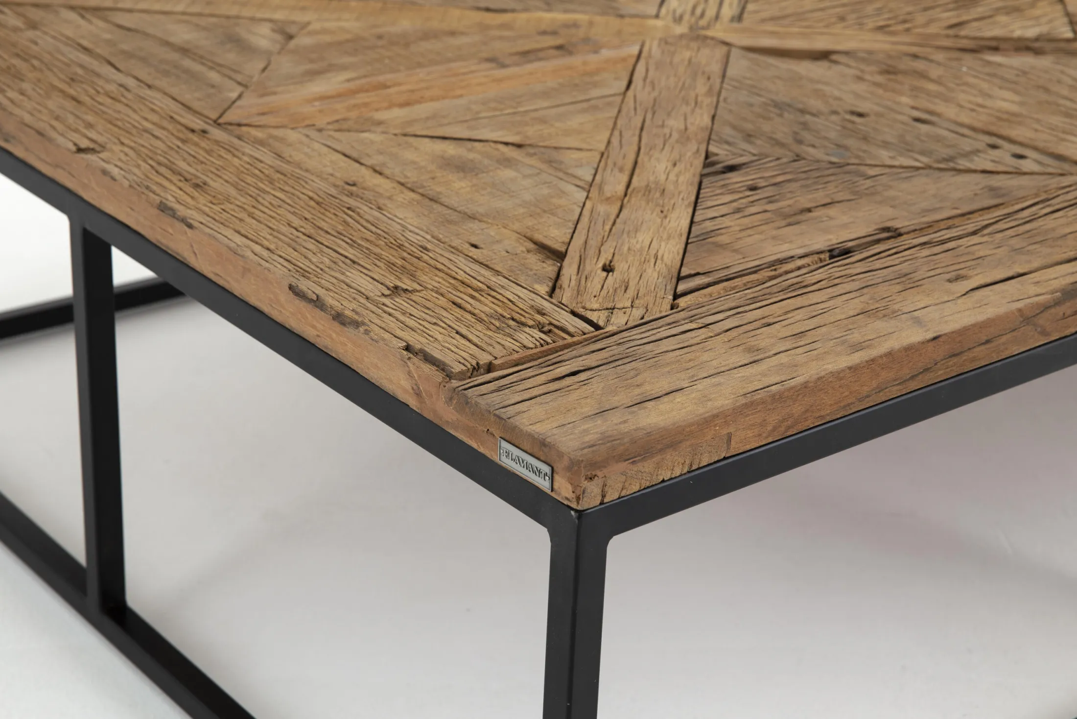 Discount Flamant Archy, Salontafel, Rechthoekig, Hout En Metaal