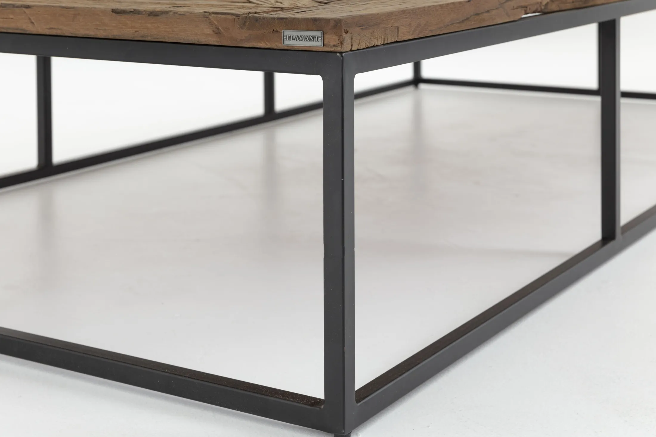 Discount Flamant Archy, Salontafel, Rechthoekig, Hout En Metaal
