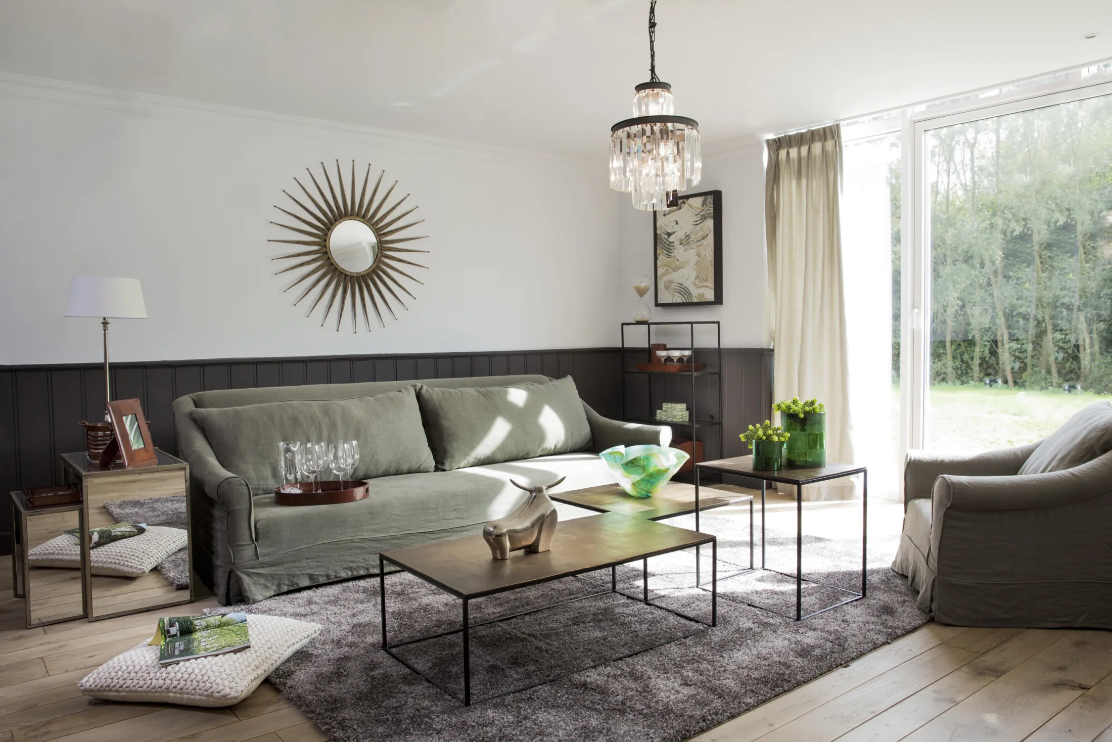 Hot Flamant Azura, Spiegel, Zon, Rond