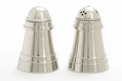 Outlet Flamant Babimo, Peper- En Zoutset, Nikkel, Set Van 2