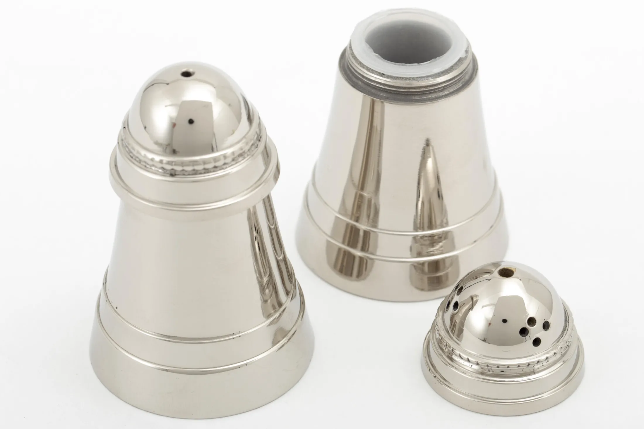 Outlet Flamant Babimo, Peper- En Zoutset, Nikkel, Set Van 2
