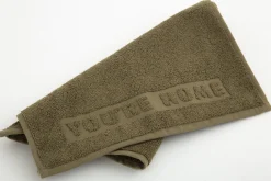 Outlet Flamant Baobao, Handdoek, Kaki, 50X100 Cm