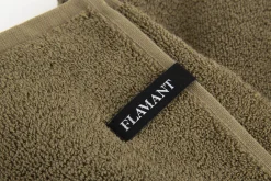 Outlet Flamant Baobao, Handdoek, Kaki, 50X100 Cm