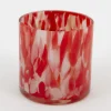 Online Flamant Bardi, Theelichthouder, Glas, Rood