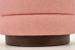 Flamant Beatrice, Poef, Rond, Roze