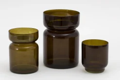 Sale Flamant Berami, Kandelaar, Glas, Bruin, S