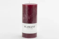 Hot Flamant Beth, Kaars, Kleur Balmoral Rood, 7X15Cm