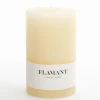 New Flamant Beth, Kaars, Kleur Creme, 9X15Cm