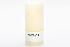 Sale Flamant Beth, Kaars, Kleur Creme, 9X20Cm