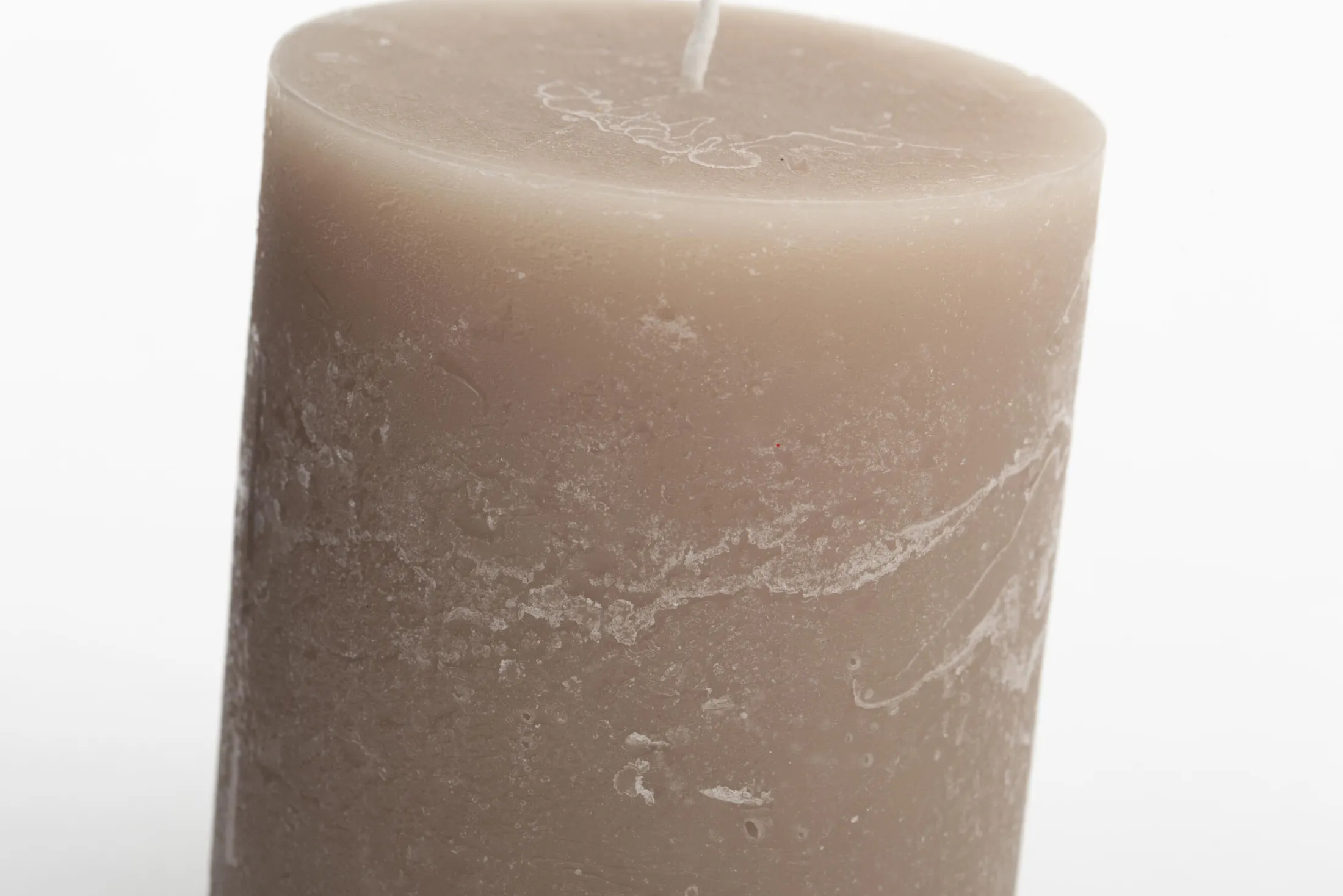 Hot Flamant Beth, Kaars, Kleur Taupe, 7X9Cm