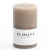 Discount Flamant Beth, Kaars, Kleur Taupe, 7X11,5Cm