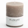 Best Flamant Beth, Kaars, Kleur Taupe, 9X11,5Cm