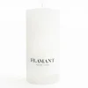 Online Flamant Beth, Kaars, Kleur Wit, 7X15Cm