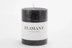 Discount Flamant Beth, Kaars, Kleur Zwart, 7X9Cm