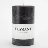 Clearance Flamant Beth, Kaars, Kleur Zwart, 7X11,5Cm