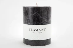 Sale Flamant Beth, Kaars, Kleur Zwart, 9X11,5Cm