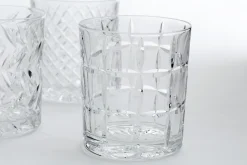 Online Flamant Bogart, Whiskyglas, Handgeslepen, Set Van 6
