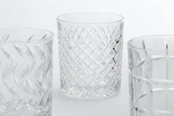 Online Flamant Bogart, Whiskyglas, Handgeslepen, Set Van 6