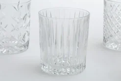 Online Flamant Bogart, Whiskyglas, Handgeslepen, Set Van 6