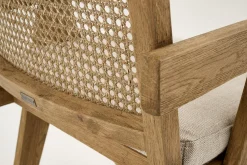 Discount Flamant Bruno, Fauteuil, Eiken, Riet, Met Kussen
