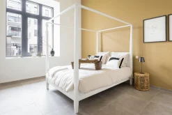 Best Flamant Cape Cod, Hemelbed, Wit, 160 Cm