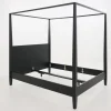 New Flamant Cape Cod, Hemelbed, Zwart, 180 Cm
