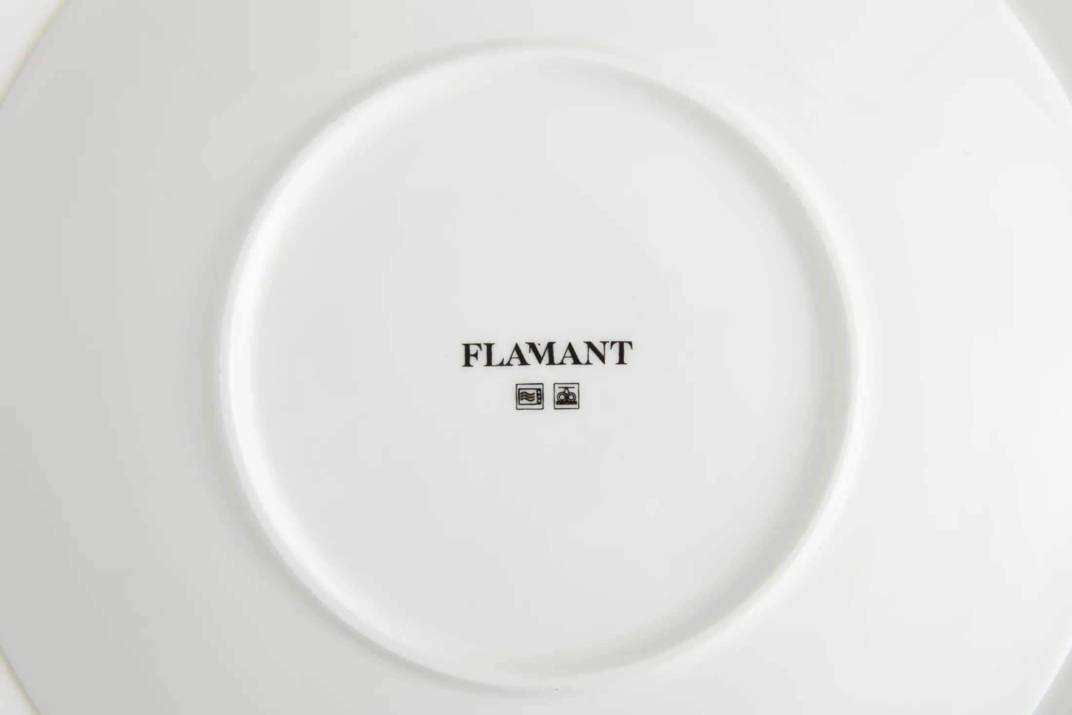 Outlet Flamant Cathy, Bord, Bone China, Wit, 19Cm