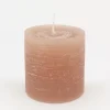 Hot Flamant Celine, Kaars, Kleur Sienna Rood, 7X8Cm