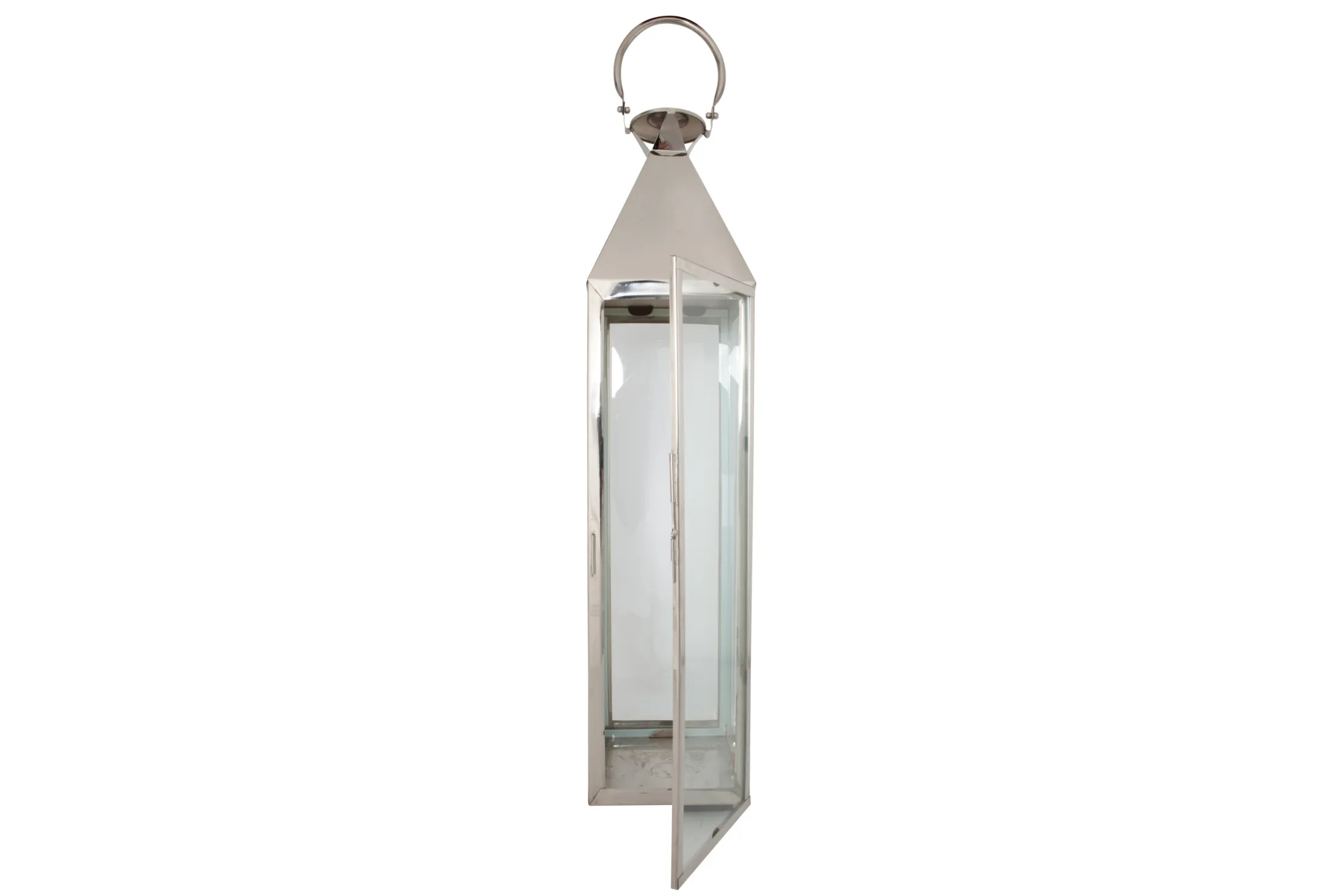 Sale Flamant Charme, Lantaarn, Staal En Glas, Xl