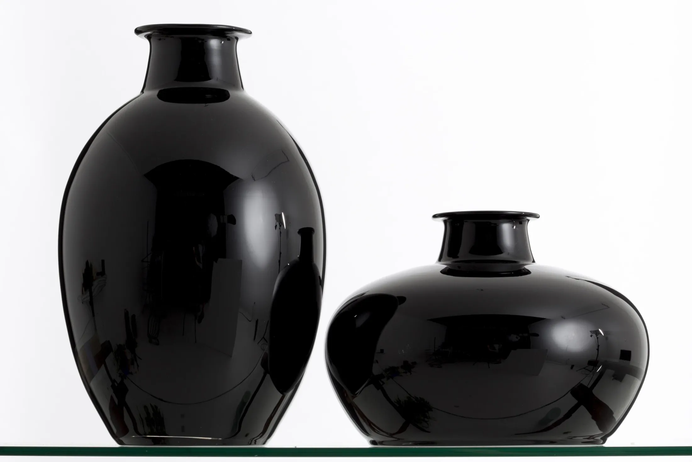 Hot Flamant Chiaz, Vaas, Glas, Zwart