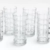 Discount Flamant Chopin, Hoog Glas, Handgeslepen, Set Van 6
