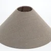 Best Flamant Circum, Lampenkap, Naturel En Grijs, Conisch, 30 Cm