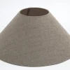 Flamant Circum, Lampenkap, Naturel En Grijs, Conisch, 45 Cm