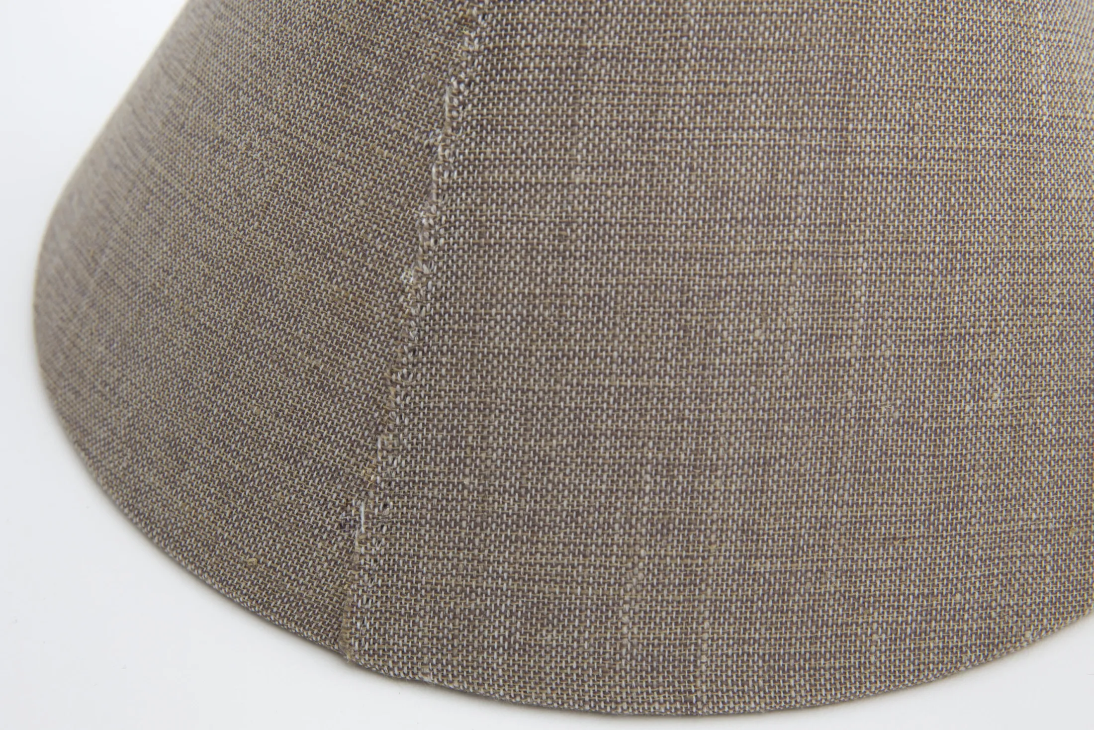 Flamant Circum, Lampenkap, Naturel En Grijs, Conisch, 45 Cm