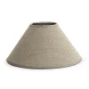 Hot Flamant Circum, Lampenkap, Natuurlijk En Zilver, Conisch, 23 Cm