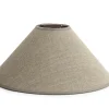 Clearance Flamant Circum, Lampenkap, Natuurlijk En Zilver, Conisch, 30 Cm