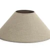 Discount Flamant Circum, Lampenkap, Natuurlijk En Zilver, Conisch, 45 Cm