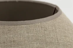 Discount Flamant Circum, Lampenkap, Natuurlijk En Zilver, Conisch, 45 Cm