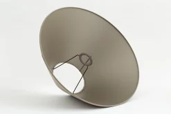 Discount Flamant Circum, Lampenkap, Natuurlijk En Zilver, Conisch, 45 Cm