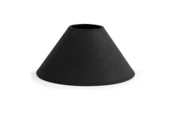 Clearance Flamant Circum, Lampenkap, Zwart, Conisch, 23 Cm