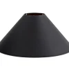 Clearance Flamant Circum, Lampenkap, Zwart En Goud, Conisch, 30 Cm
