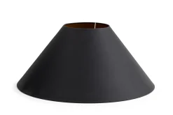 Clearance Flamant Circum, Lampenkap, Zwart En Goud, Conisch, 55 Cm