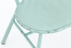 Hot Flamant Claire, Tuinbank, Retro Blauw