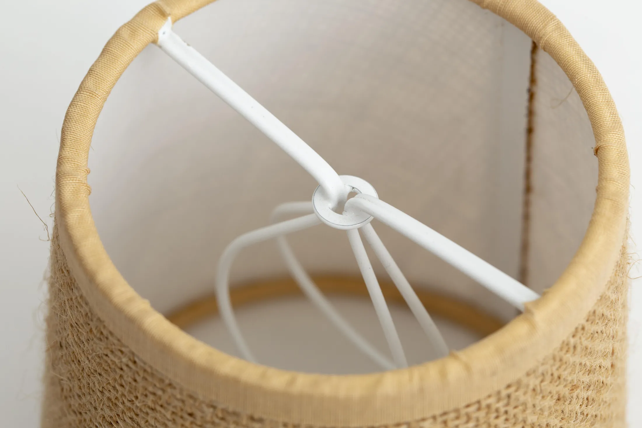 Discount Flamant Clips, Lampenkap, Jute, Cilinder, 10 Cm