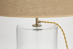 Discount Flamant Cypri, Tafellamp, Glas, L